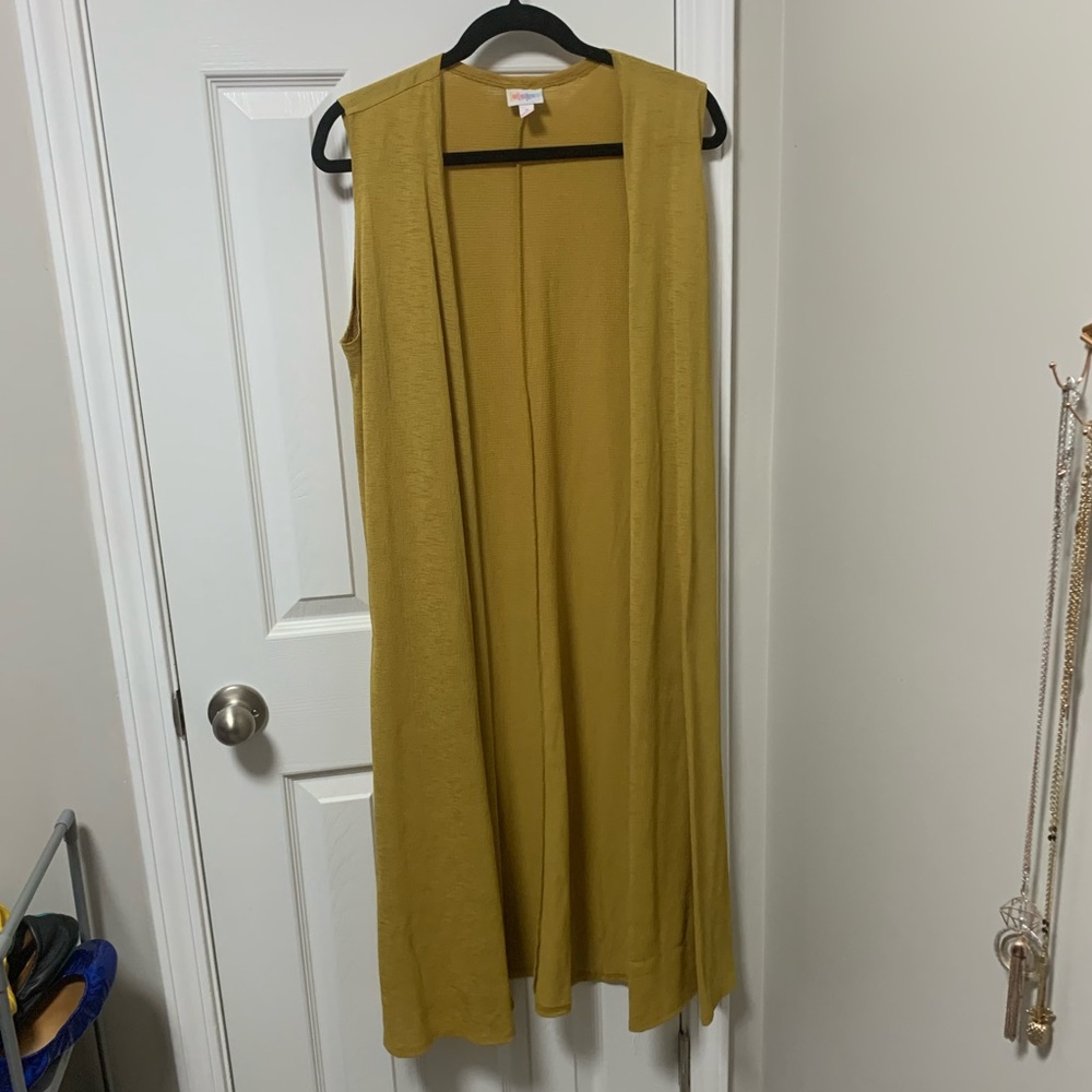 LuLaRoe Joy mustard